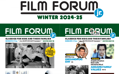 New! Film Forum Jr. Winter 2025 Calendar